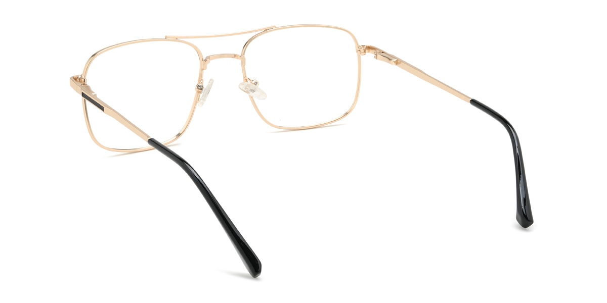 Gold Black Ivey Glasses - Aviator Glasses