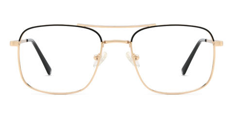 Gold Black Ivey - Aviator Glasses