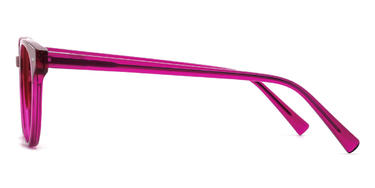 Wine Pink Baylee Glasses - Oval Glasses
