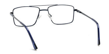Navy Blue Bronte Glasses - Aviator Glasses
