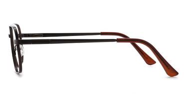 Brown Murrow Glasses - Rectangle Glasses