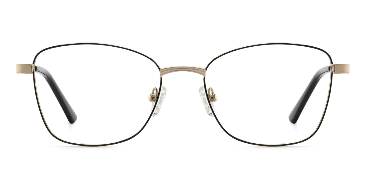 Black Esperanza - Rectangle Glasses