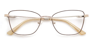 Brown Esperanza Glasses - Rectangle Glasses