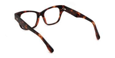 Tortoiseshell Haskell Glasses - Rectangle Glasses