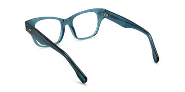 Blue Haskell Glasses - Rectangle Glasses