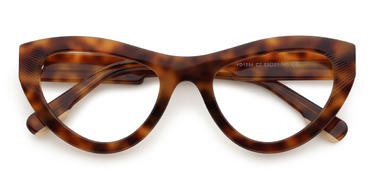 Tortoiseshell Fiasco Glasses - Cat Eye Glasses