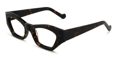 Tortoiseshell Sileidy Glasses - Rectangle Glasses