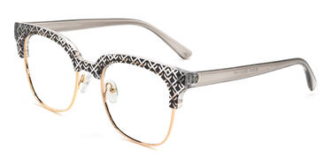 Gold Arrow Percey Glasses - Square Glasses