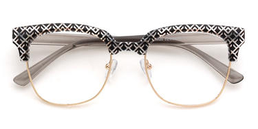 Gold Arrow Percey Glasses - Square Glasses