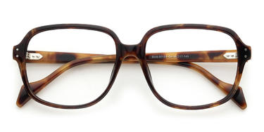 Deep Tortoiseshell Vilma Glasses - Rectangle Glasses