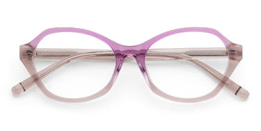 Purple Pink Jenney Glasses - Cat Eye Glasses