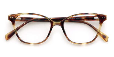 Tortoiseshell Caitlin Glasses - Cat Eye Glasses