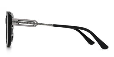 Black Thurston Glasses - Rectangle Glasses
