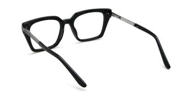 Black Joaquin Glasses - Rectangle Glasses