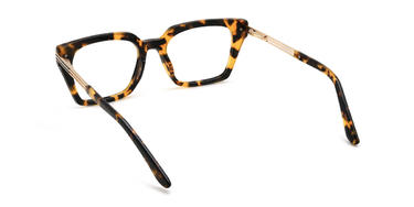 Tortoiseshell Joaquin Glasses - Rectangle Glasses