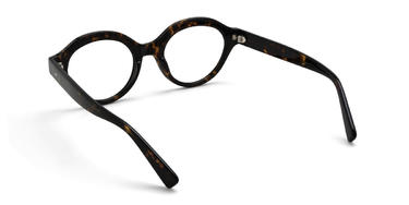 Tortoiseshell Median Glasses - Oval Glasses
