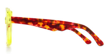 Yellow Chasen Glasses - Oval Glasses